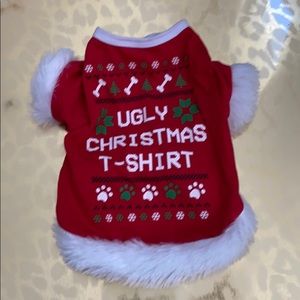 Ugly Christmas T-Shirt for Puppy